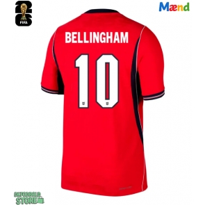 England Jude Bellingham #10 Replika Udebanetrøje VM 2026 Kortærmet